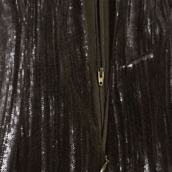 Rene Ruiz Spectacular sequin / velvet midi dress - Picture 13 of 15